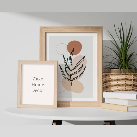 Modern Minimalist Abstract Boho Wall Art Print Home Decor [No Frame] - Picture 5 of 6